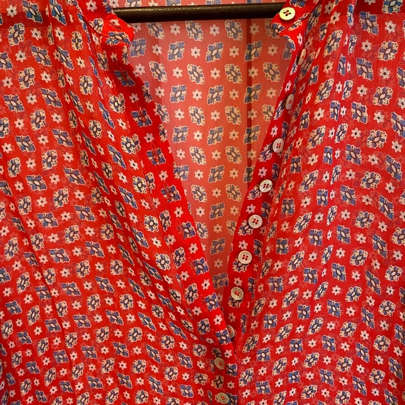 The Kooples silk sheer dress shell - Picture 6 of 7